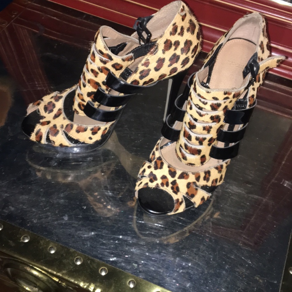 Top Shop Cheetah Heels